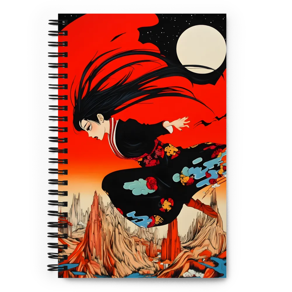 The Leaping Spirit of the Canyon 
 Spiral Notebook | 140 pages