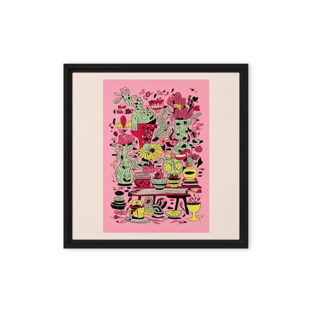 Whimsical Botanical Garden | Art Print