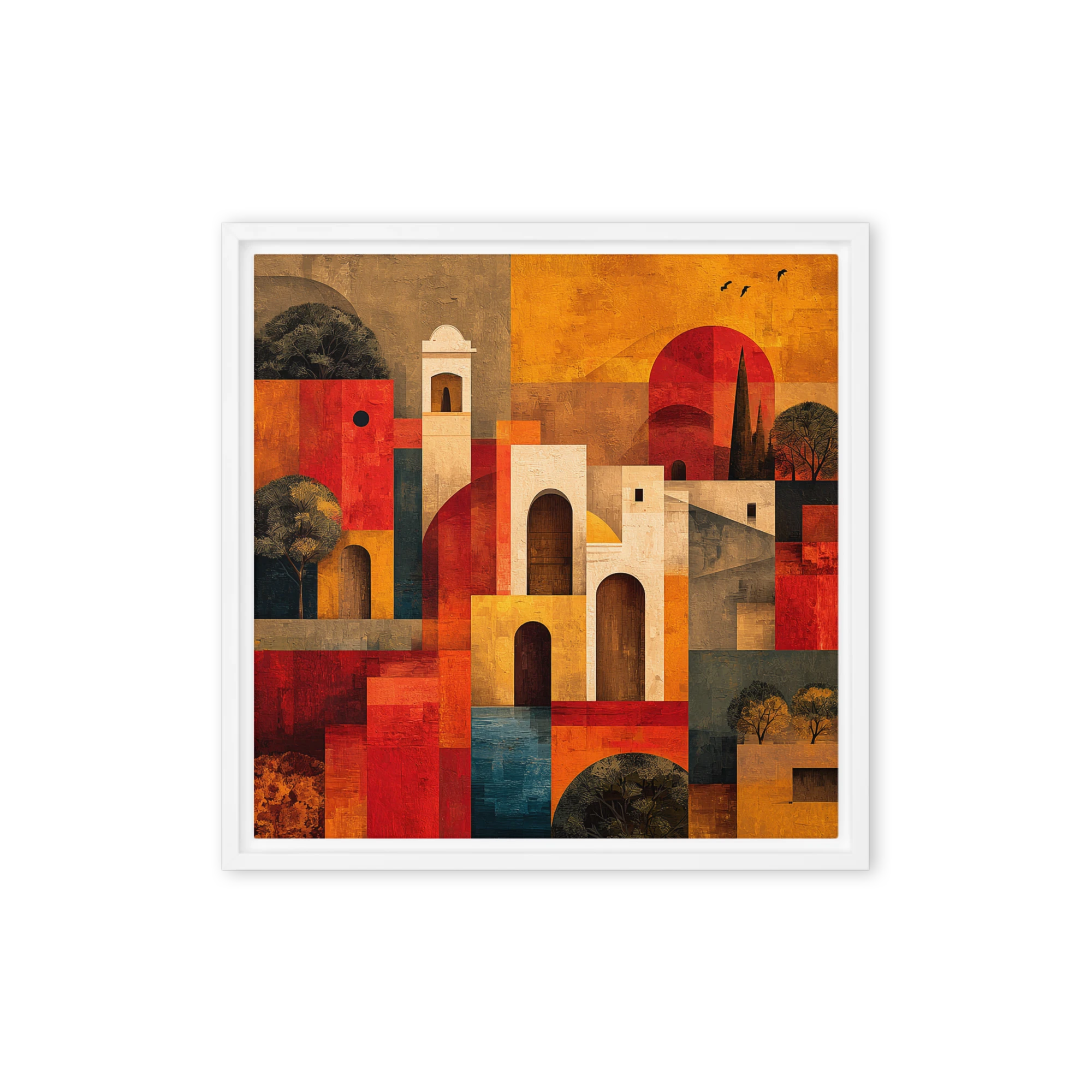 Terracotta Cityscape