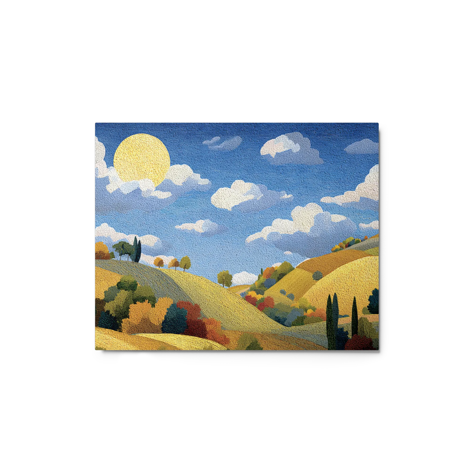 Sunlit Hills Mosaic | Art Print