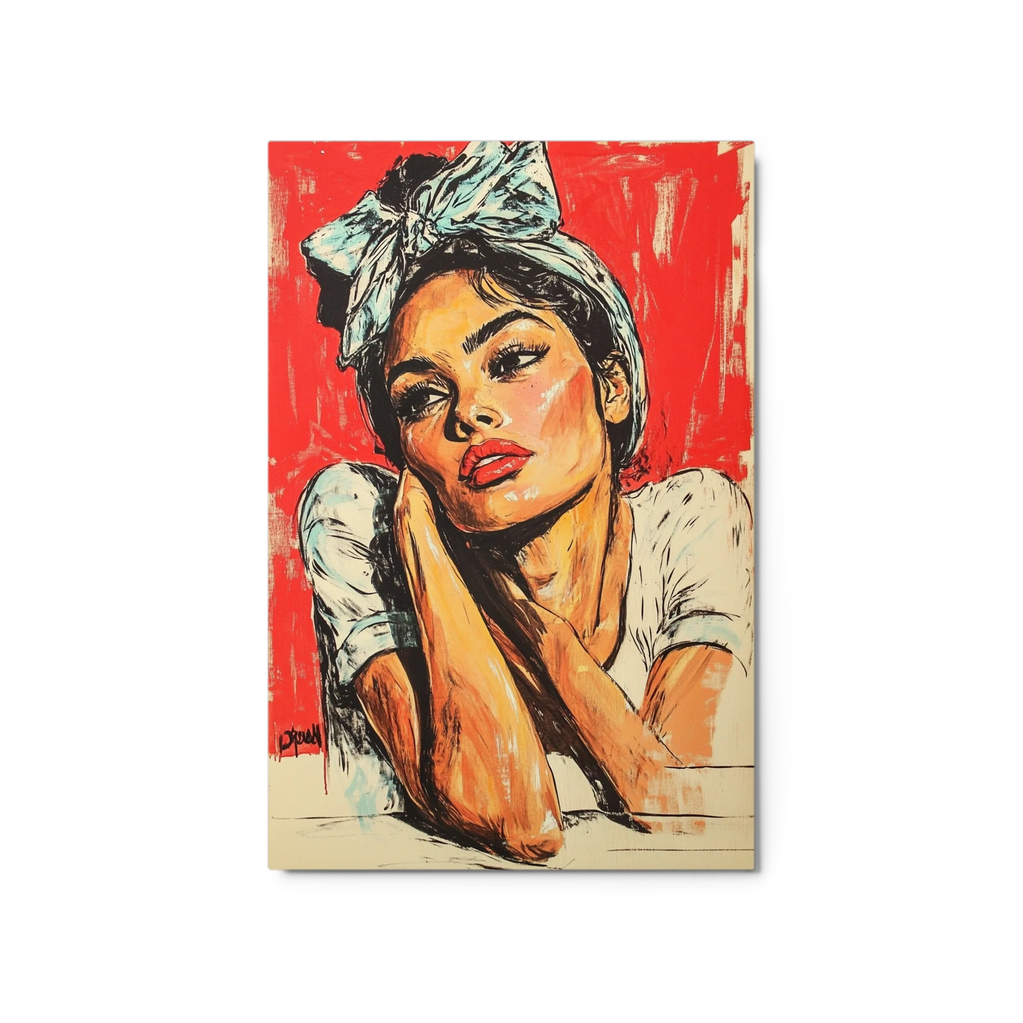 Portrait of a Woman with Bow