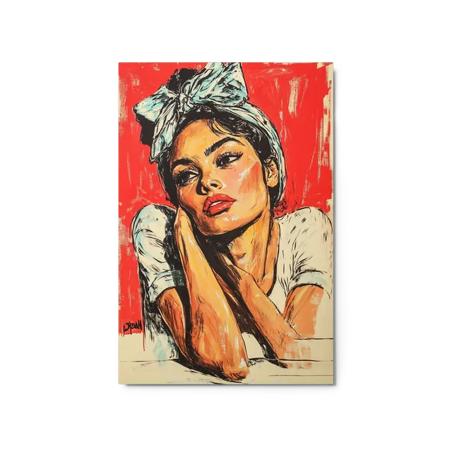 Pensive Gaze | Art Print