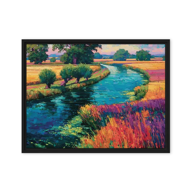 For walls that demand movement — Post-impressionist light