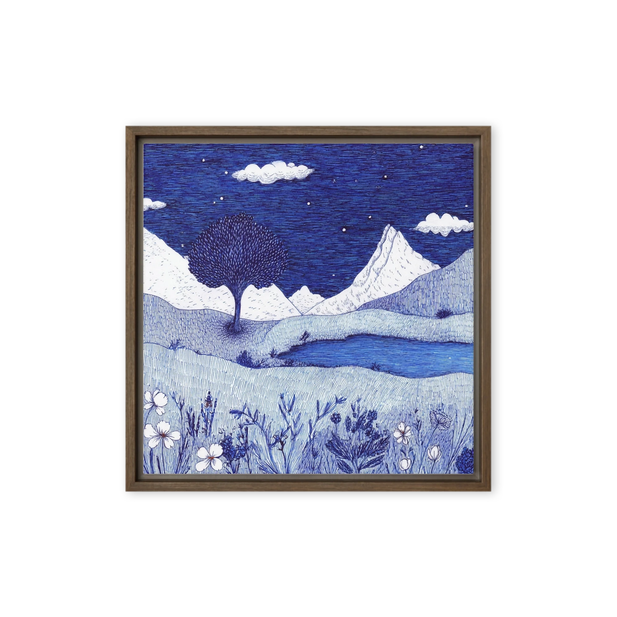 Midnight Valley | Art Print