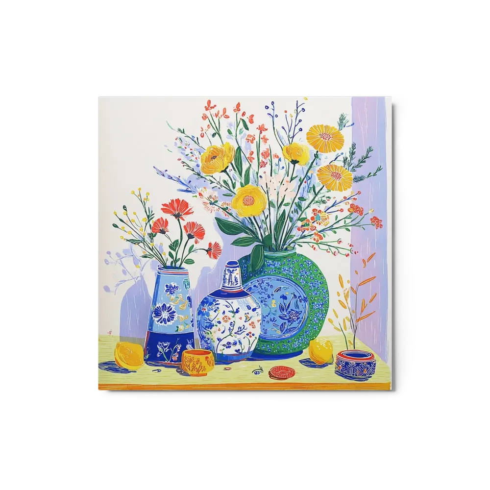 Vases with Wildflowers | Art Print