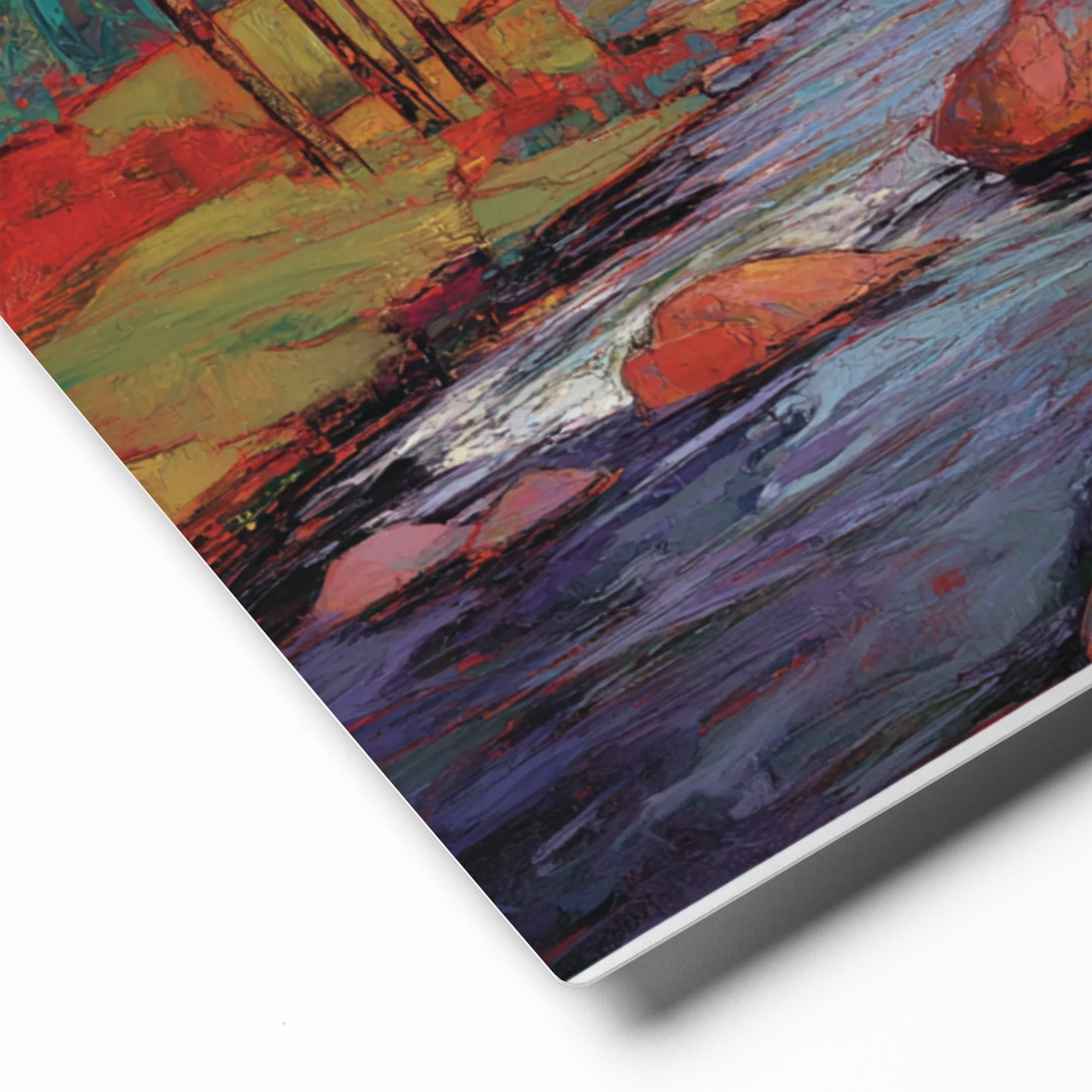 River of Fiery Hues | Art Print