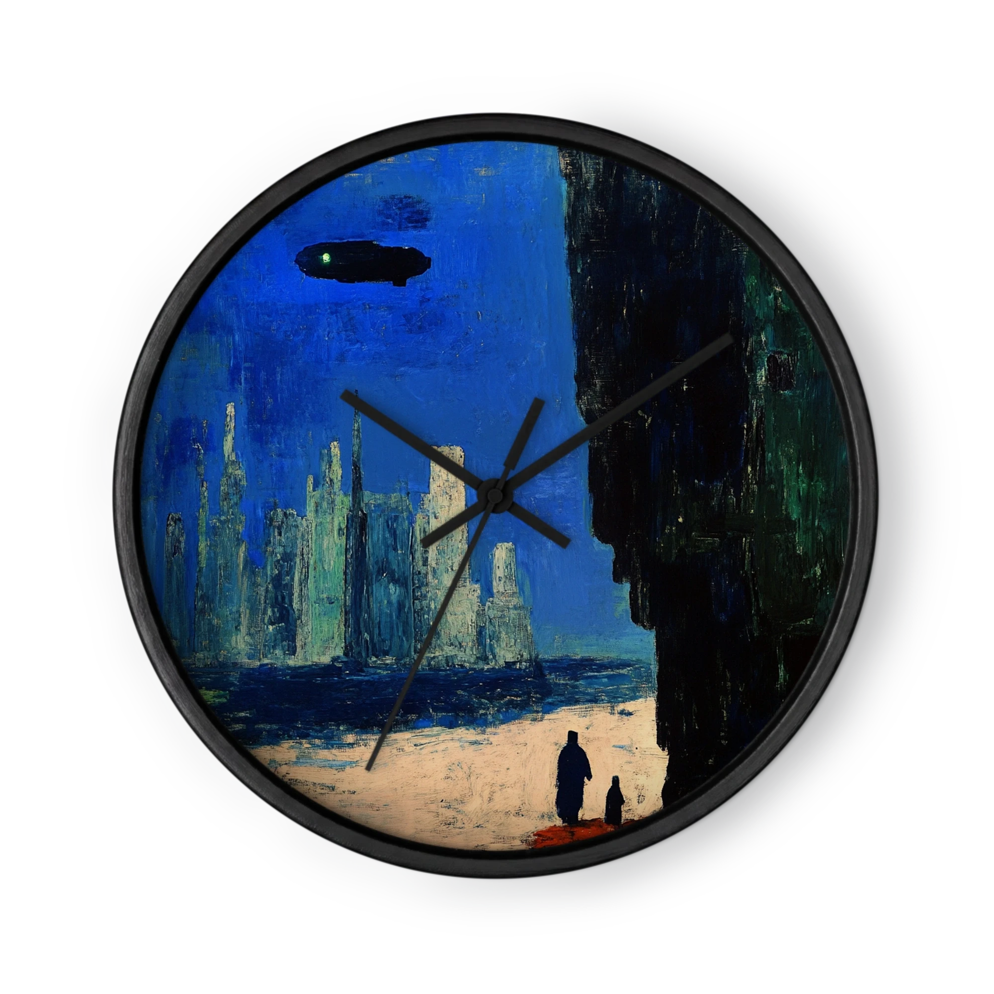 Arrival at the Blue City
