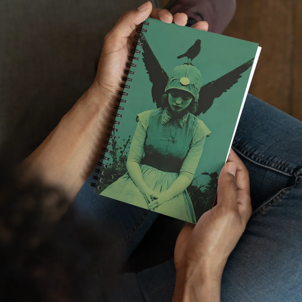 The Crow's Whisper 
 Spiral Notebook | 140 pages
