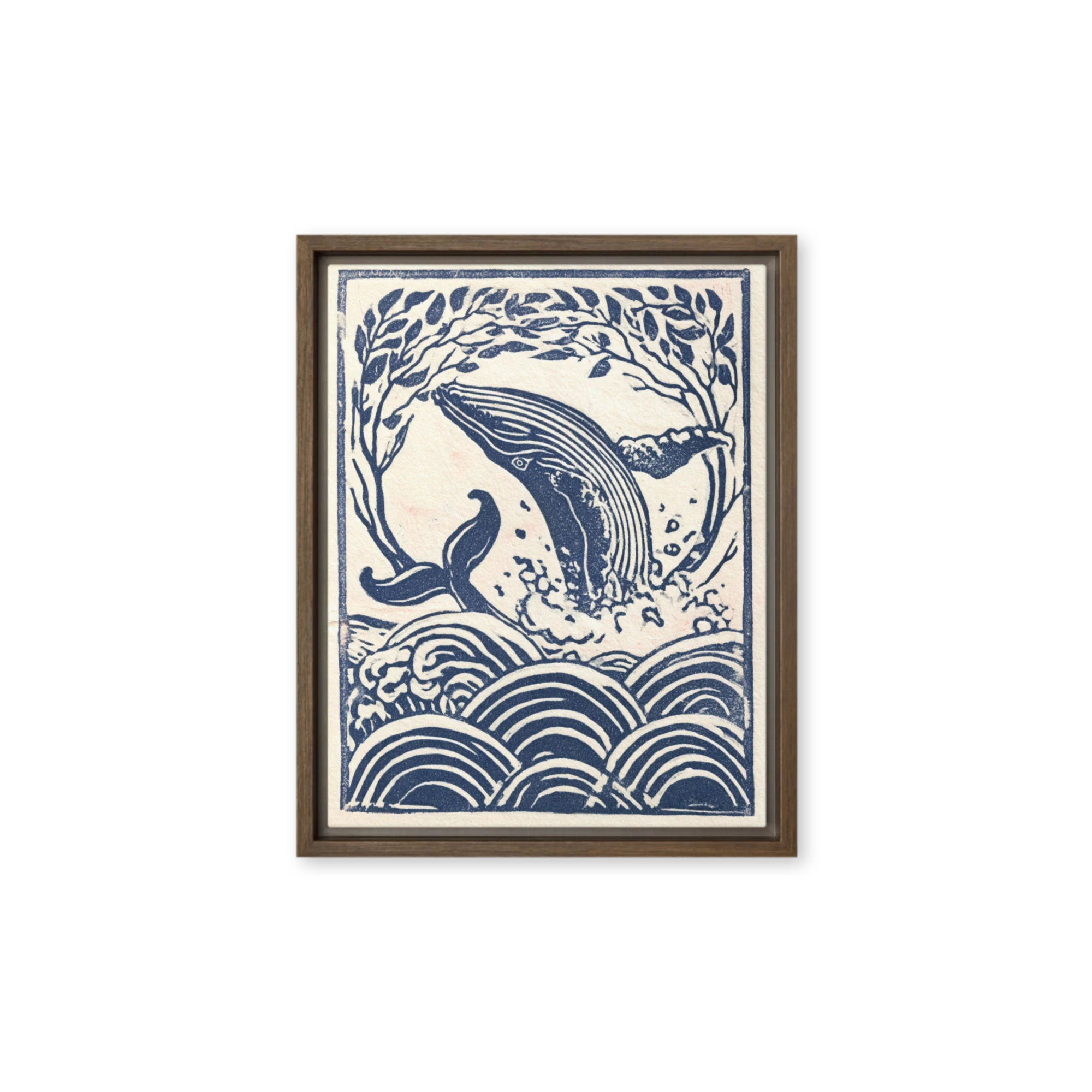 The Whale's Leap | Art Print