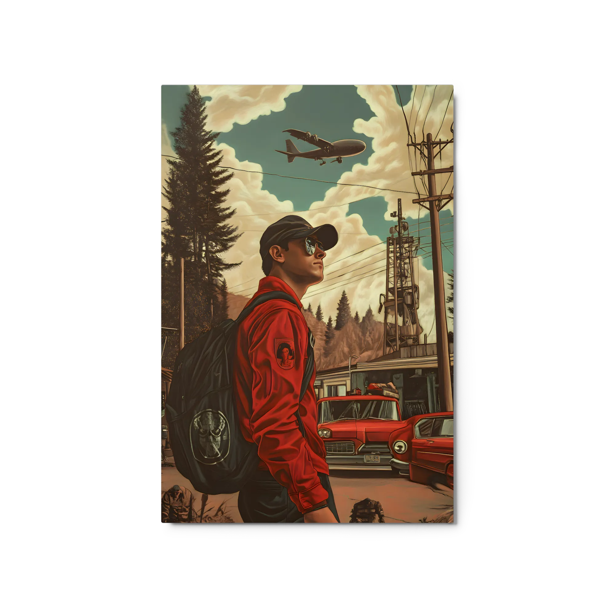 Städtischer Himmelsbeobachter