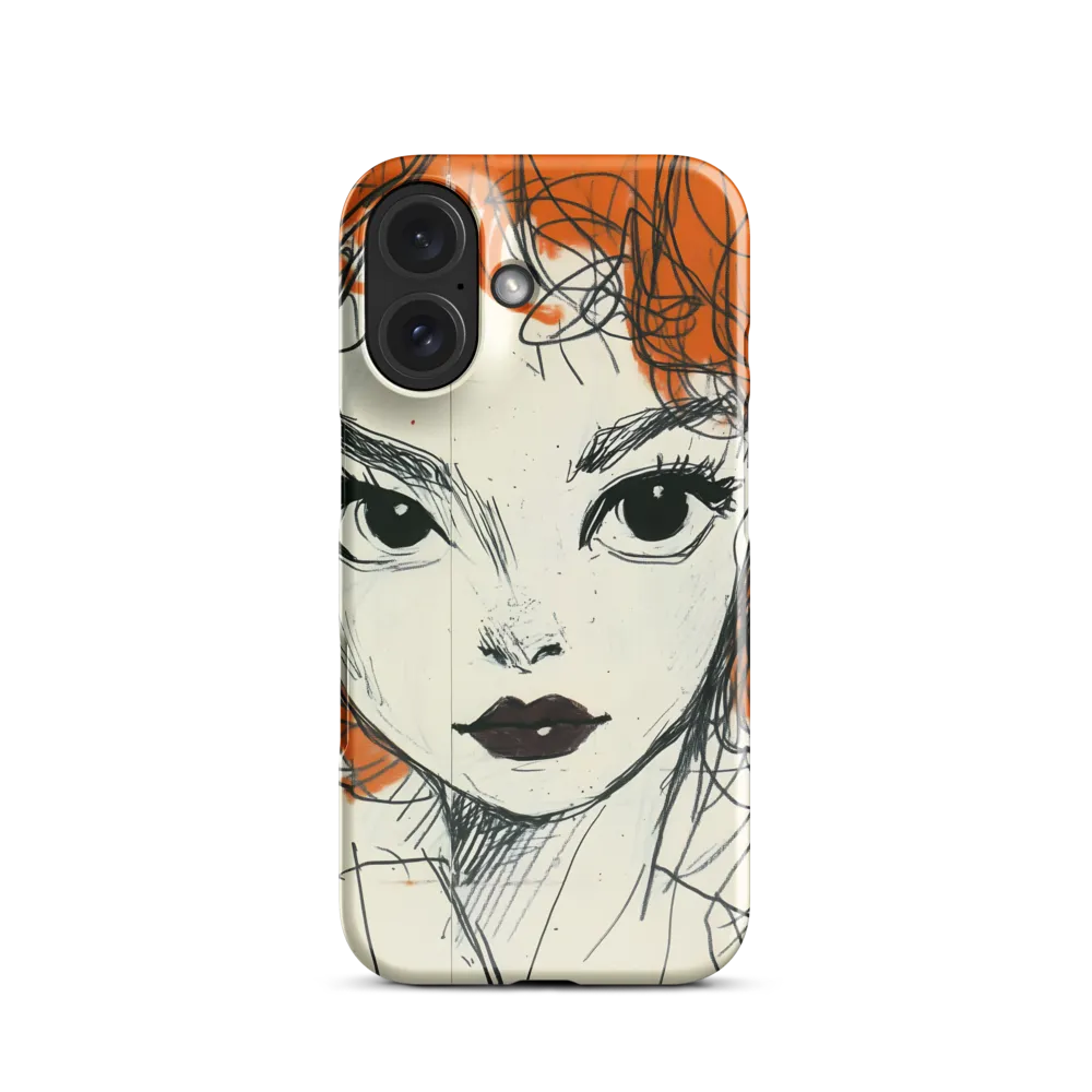 Gaze in Orange 
 iPhone 13 Pro Max | Snap Case