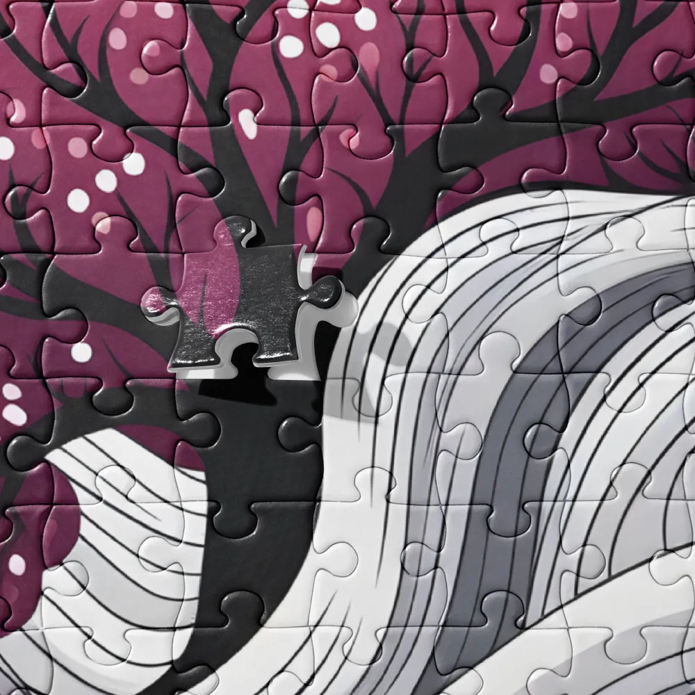 Flowing Forest 
 Jigsaw Puzzle
