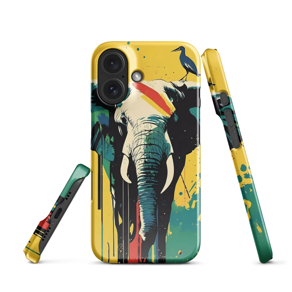 Pop Art Elephant with Bird 
 Samsung Galaxy S24 Plus | Tough Case