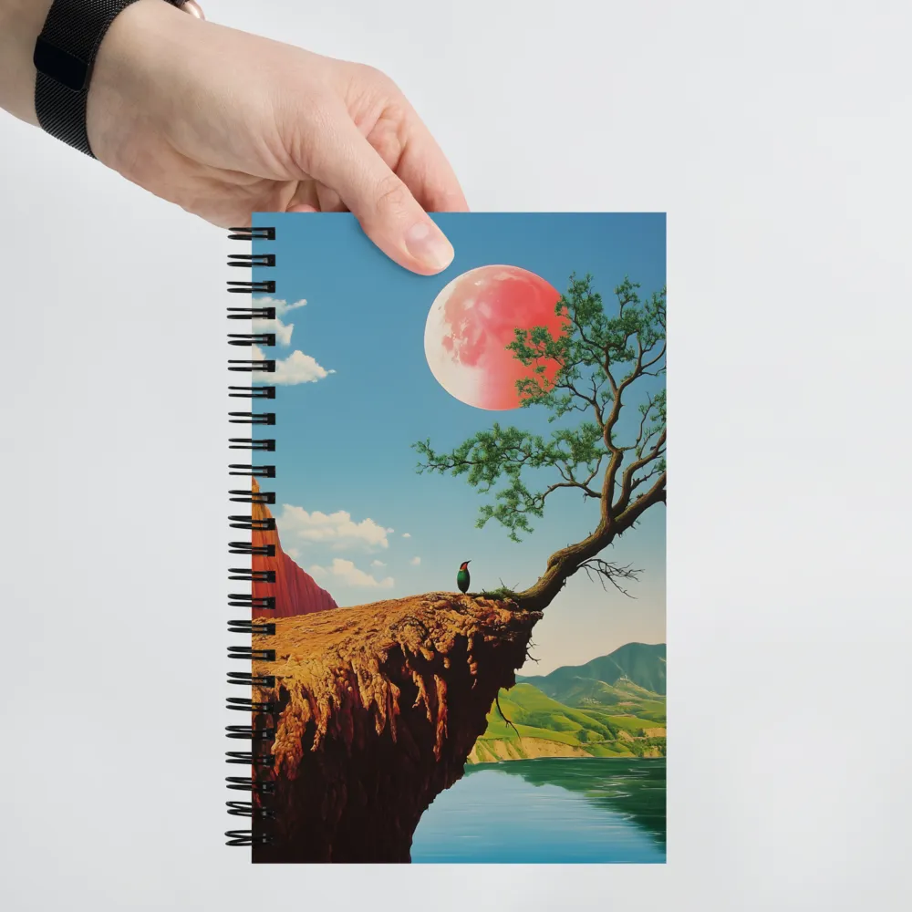 Fantastical Cliff Perch 
 Spiral Notebook | 140 pages