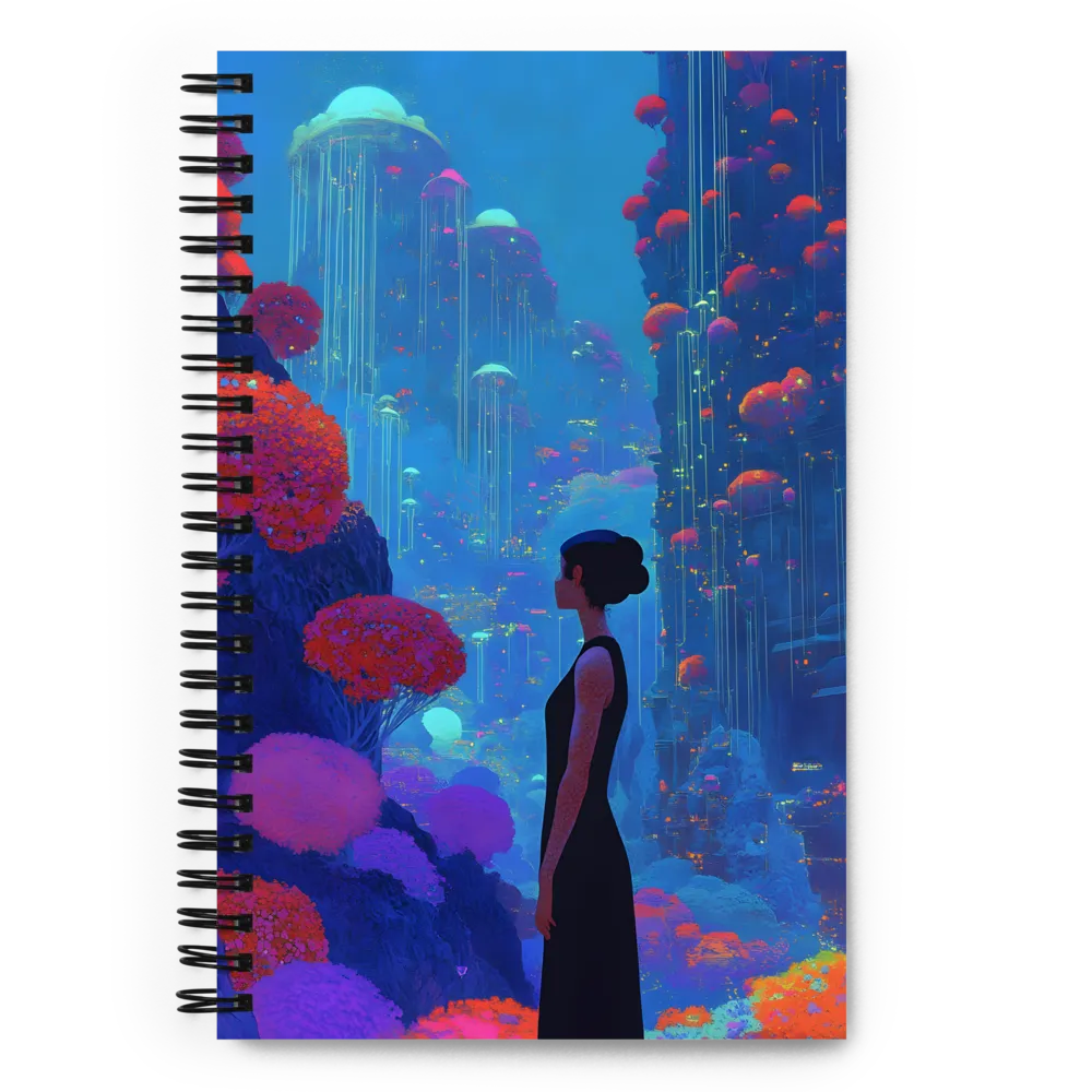 Gaze into the Future 
 Spiral Notebook | 140 pages