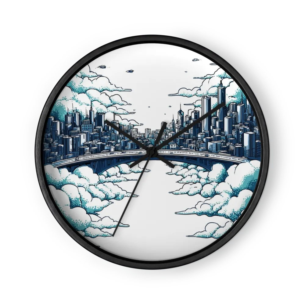 Metropolis in the Sky | Wall Clock
