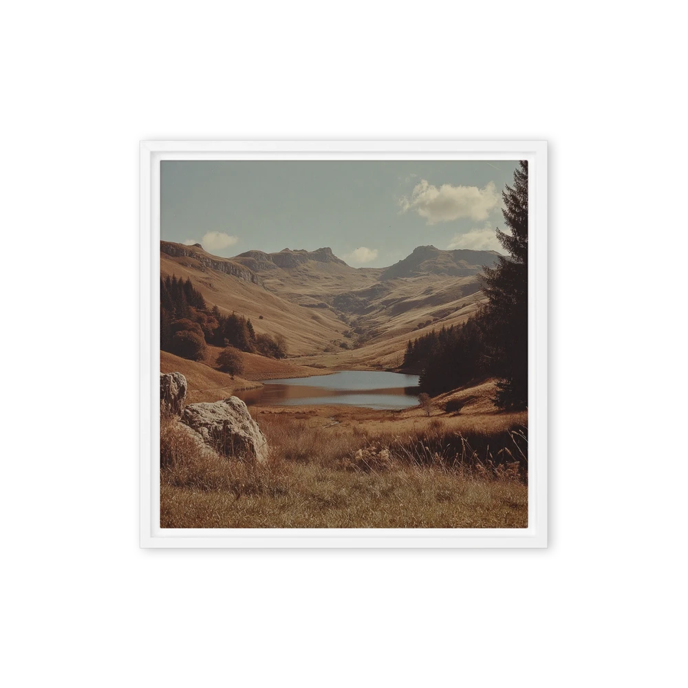 Valley Lake at Dusk | Art Print