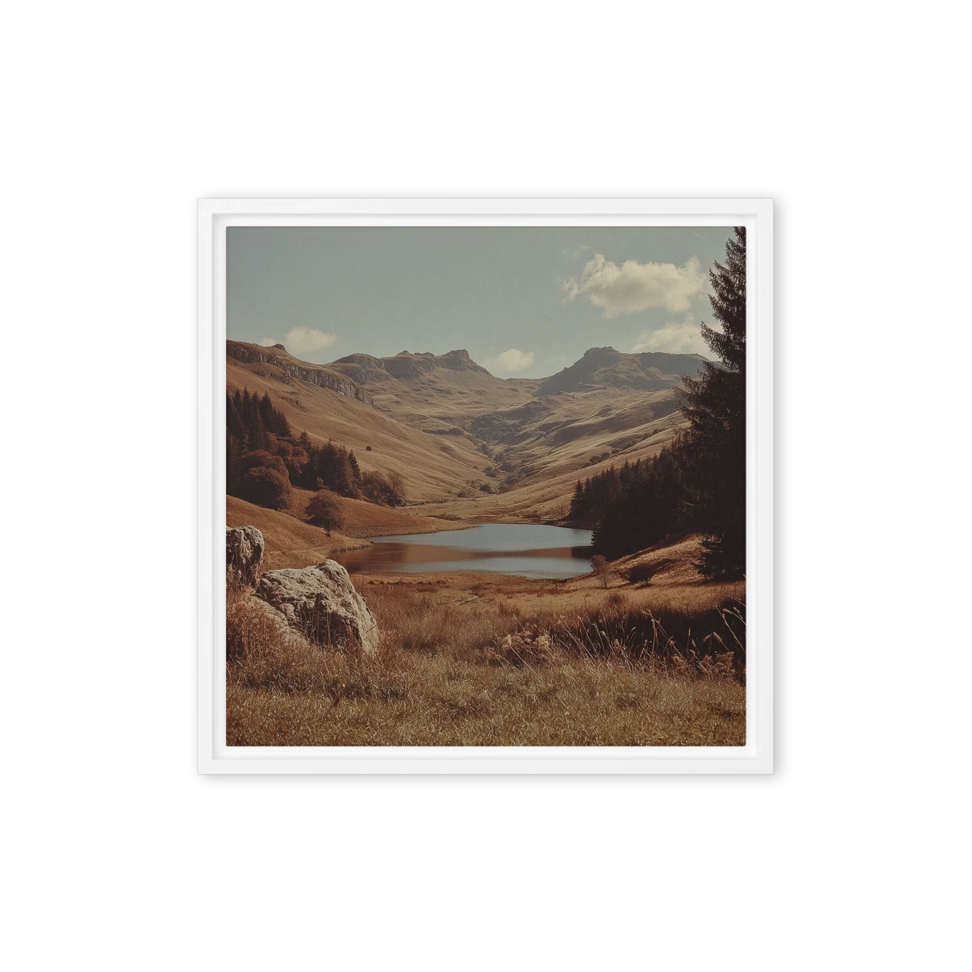Valley Lake at Dusk | Art Print