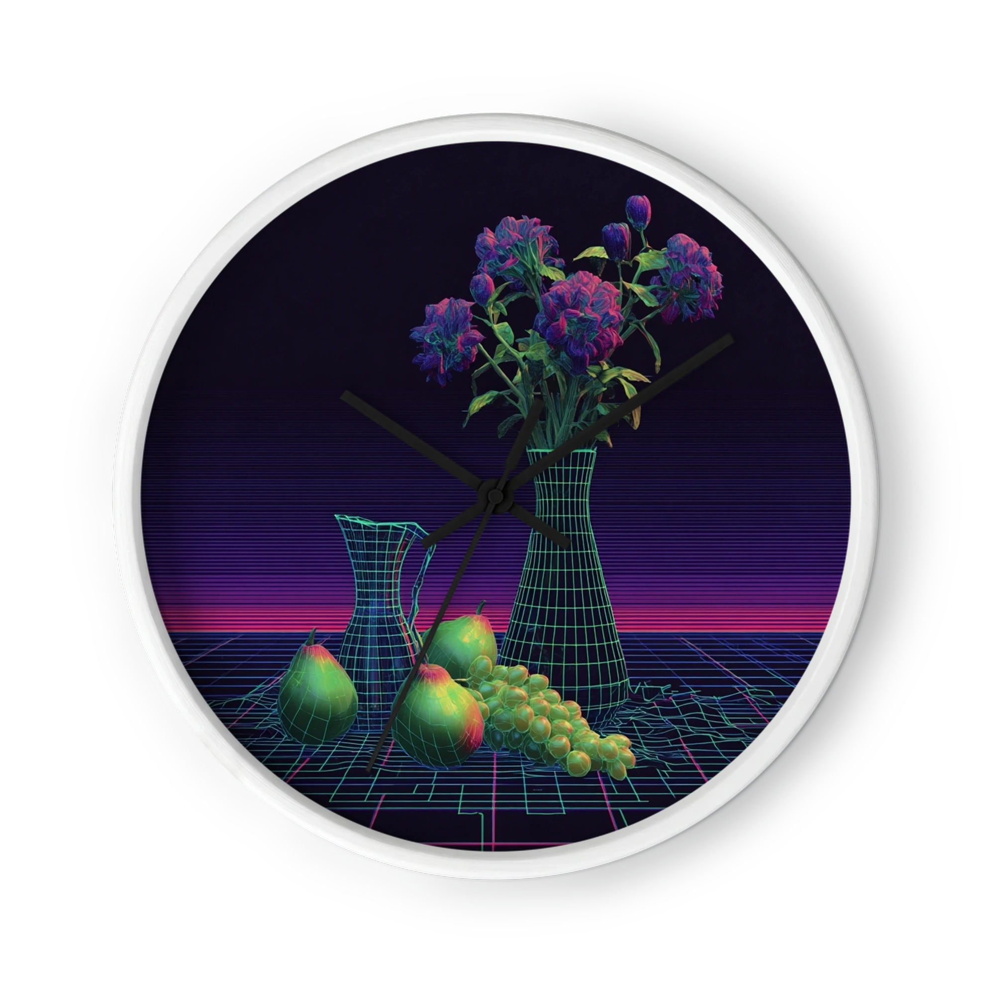 Cybernetic Wireframe Still Life