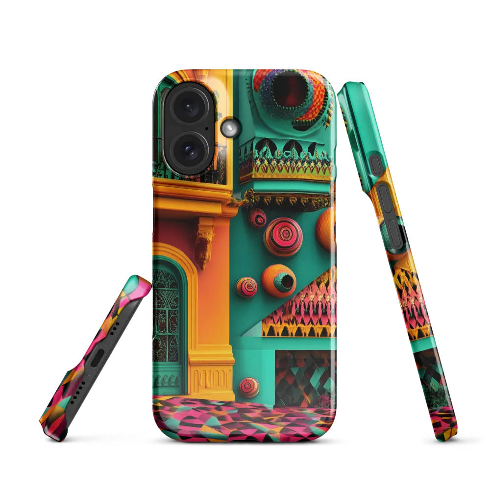 Dreamlike Cityscape Abstract 
 iPhone 17 Pro Max | Snap Case