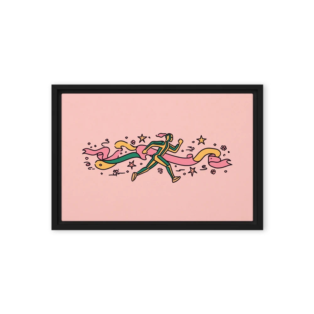 The Winning Stride | Art Print