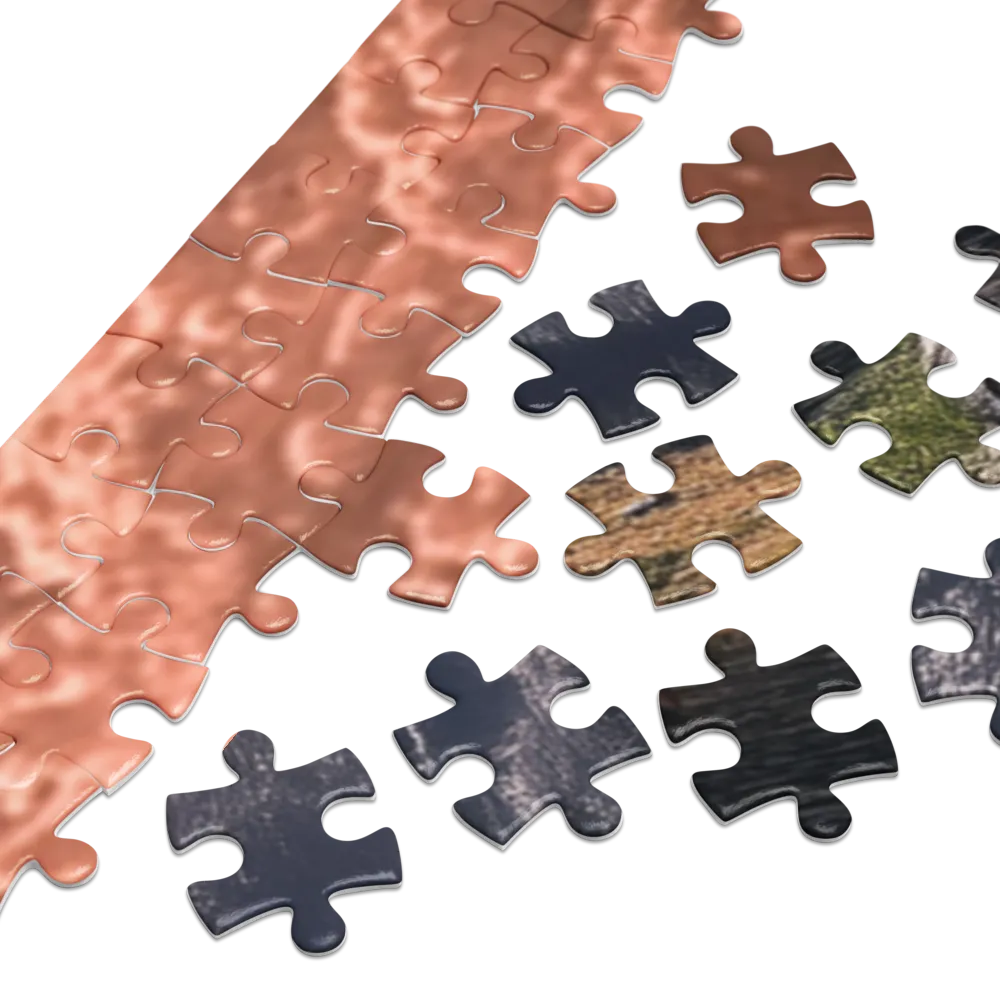 Sentinela Céu Carmesim 
 Puzzle em caixa de metal