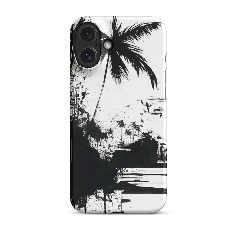 Tropical Ink Silhouette | Phone Case