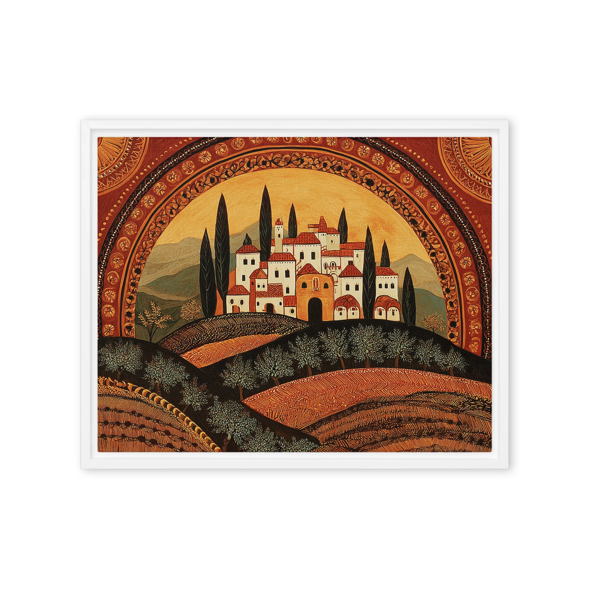 Tuscan Hillside Arch