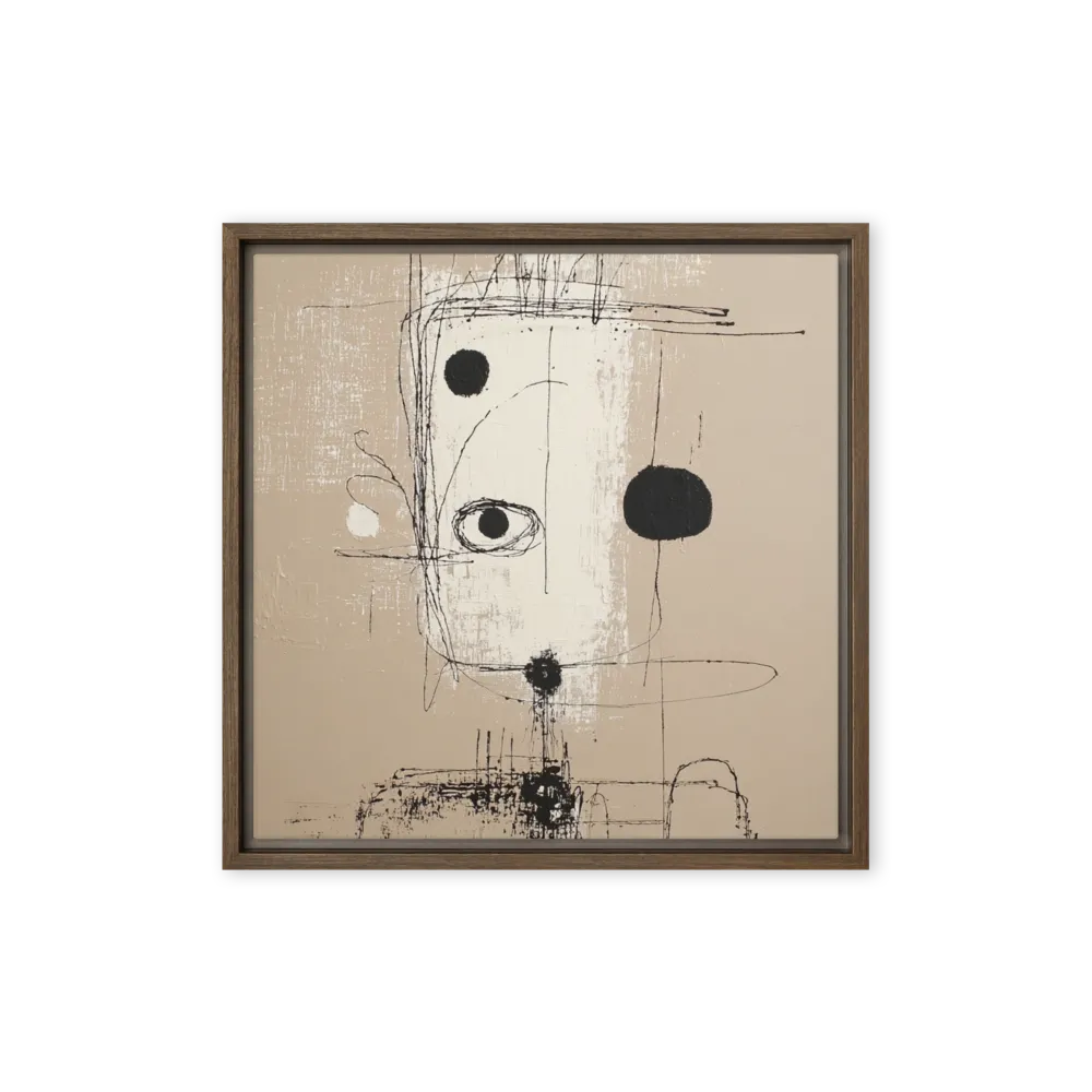 The Silent Watcher 
 Canvas | 8″x 8″