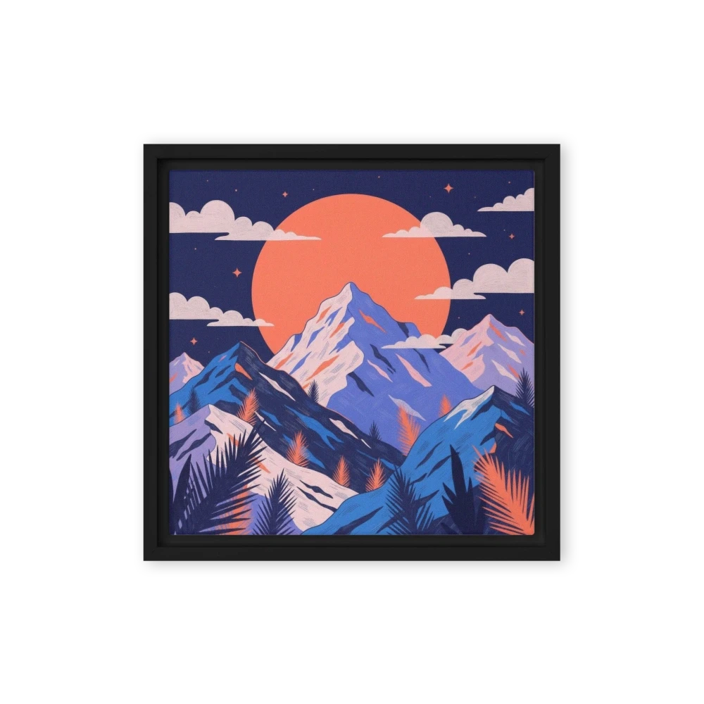 Twilight Mountainscape