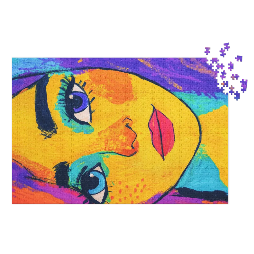 Vibrant Portrait of a Woman