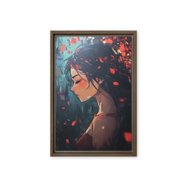 Crimson Reverie | Art Print
