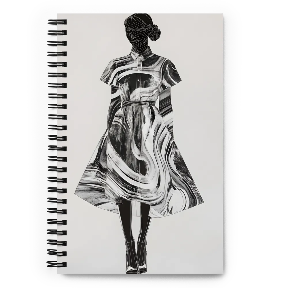 Fluid Motion 
 Spiral Notebook | 140 pages