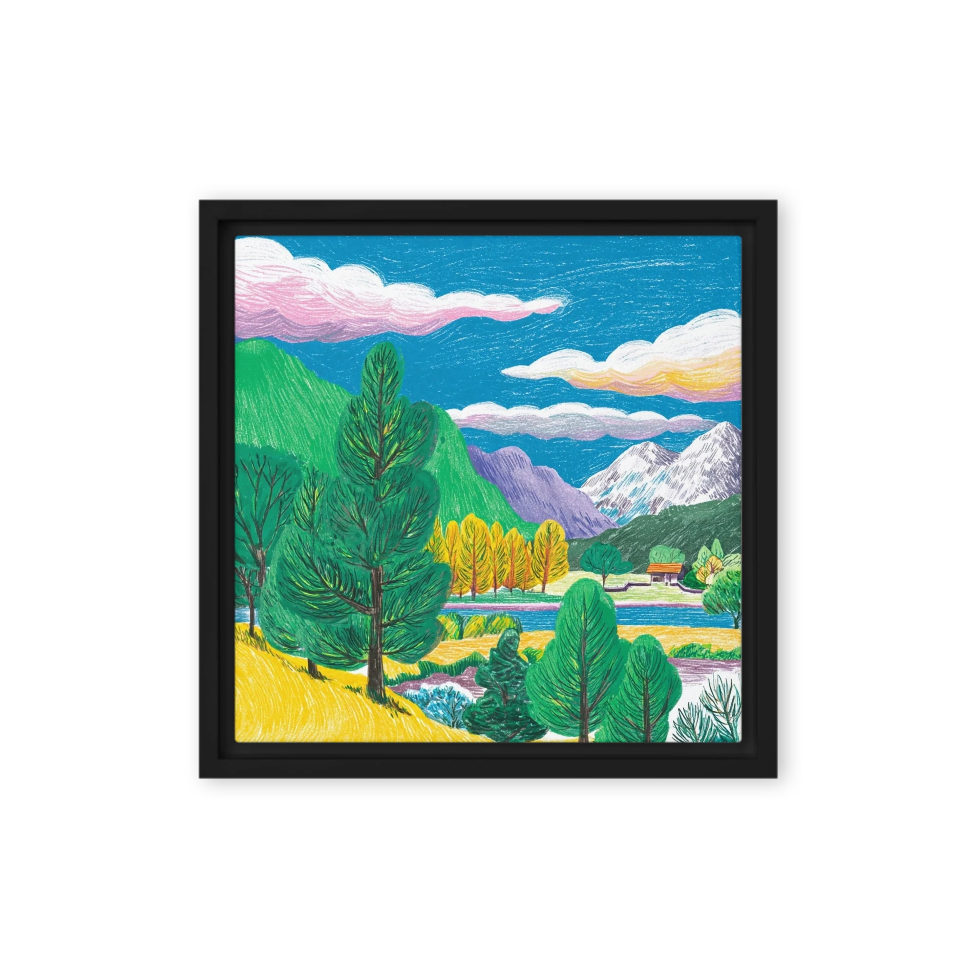 Valley of Colorful Trees