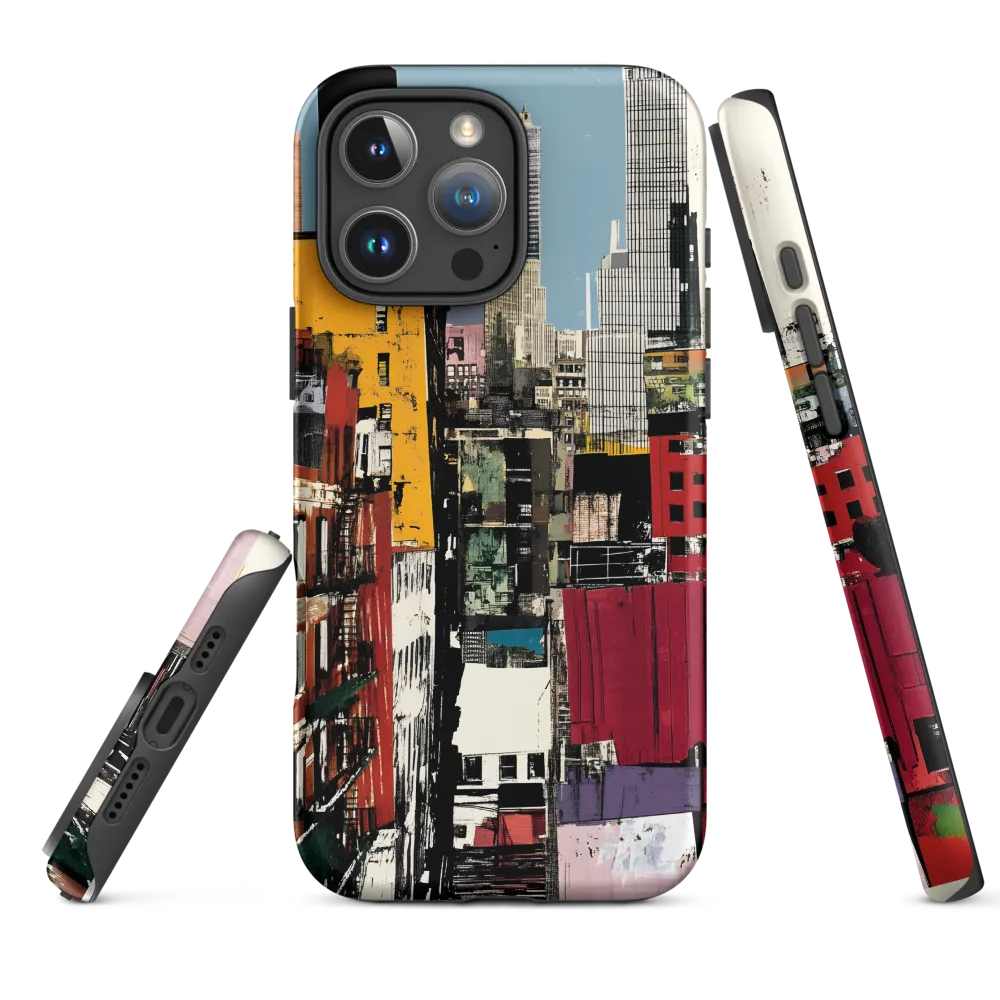 Vibrant Abstract Cityscape Design