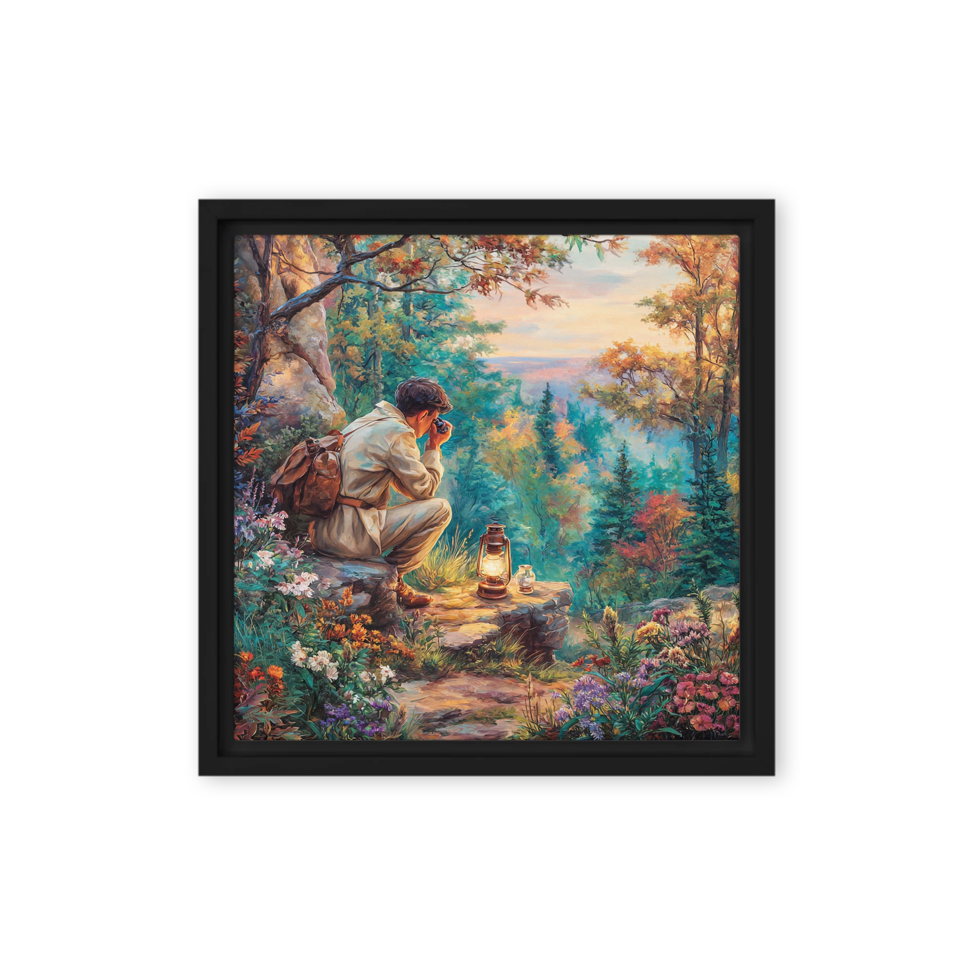Tranquil Forest Observation