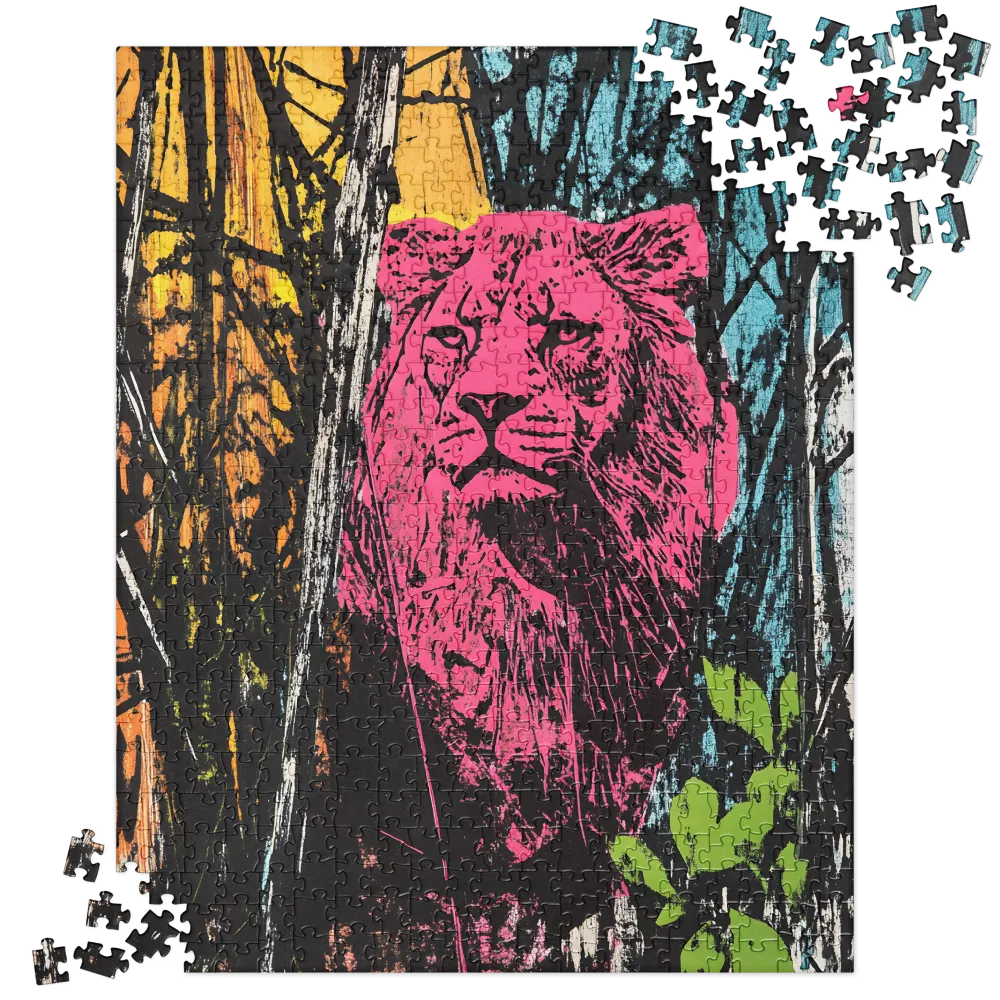 Jungle King 
 Jigsaw Puzzle