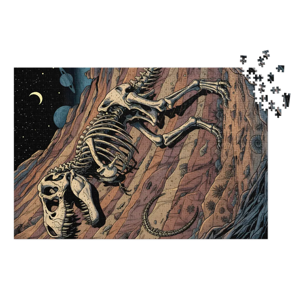 Midnight Tyrannosaur | Jigsaw Puzzles