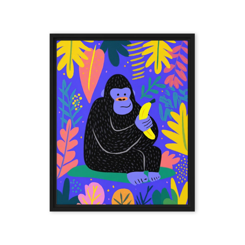 Gorilla in the Jungle | Art Print