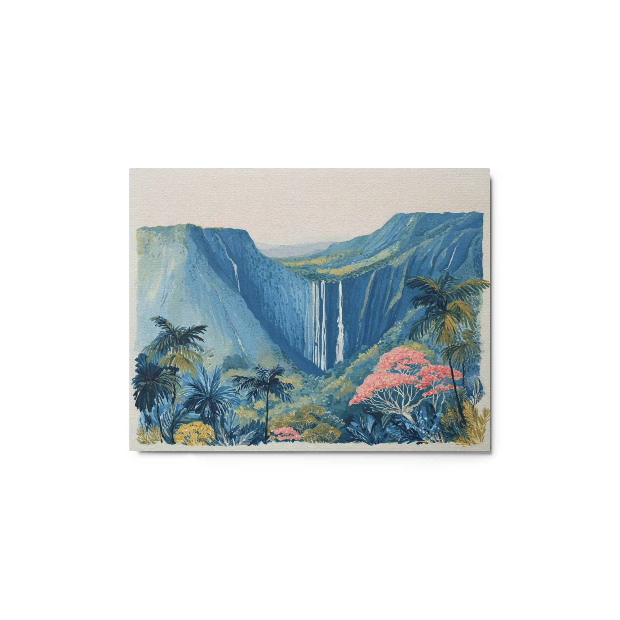 Tropical Waterfall Valley
