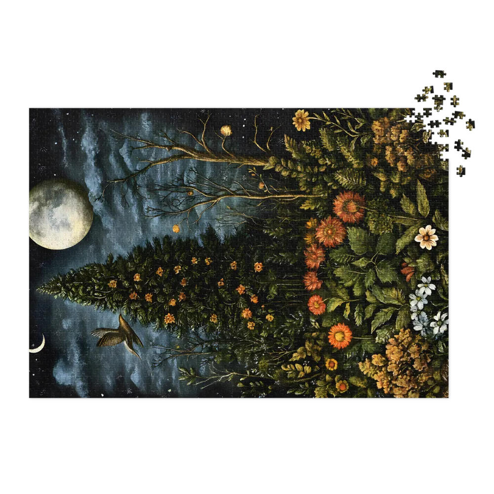 Midnight Botanical Sanctuary