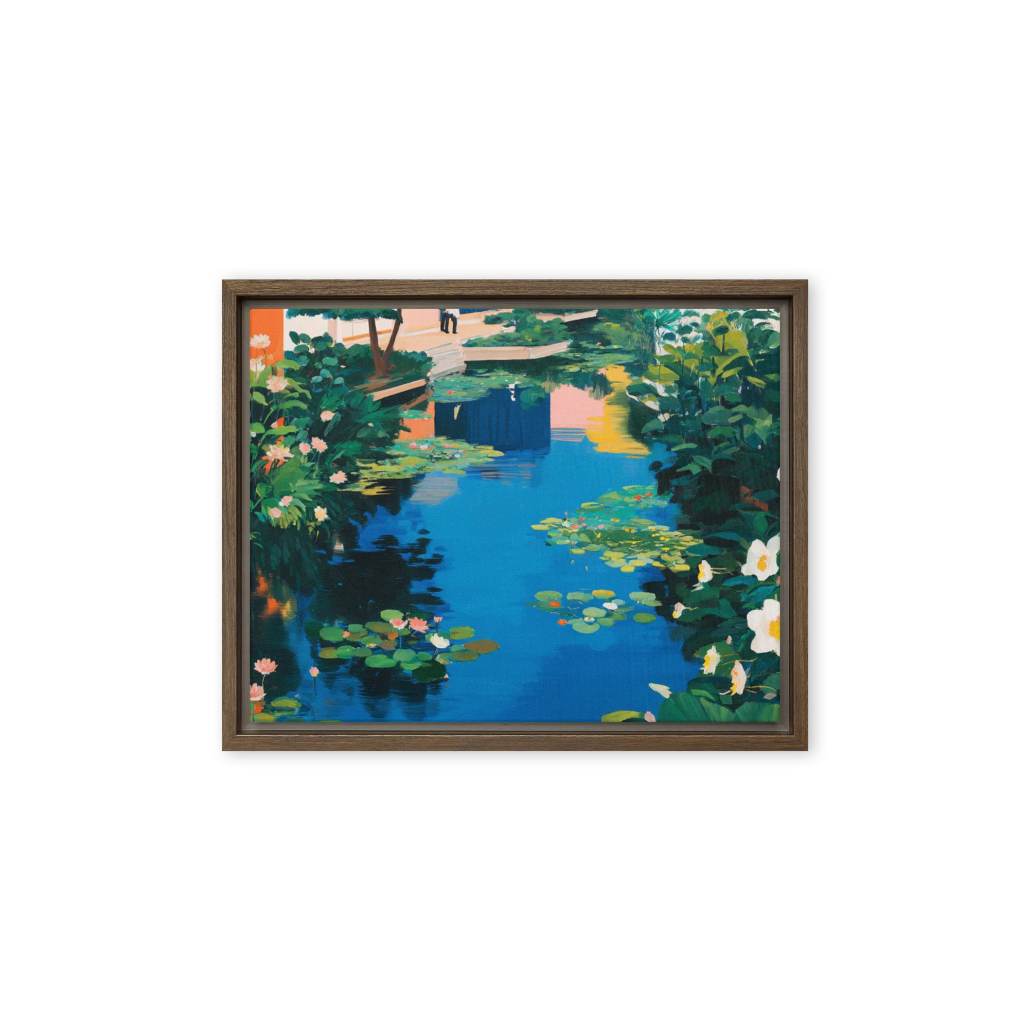 Tranquil Urban Canal
