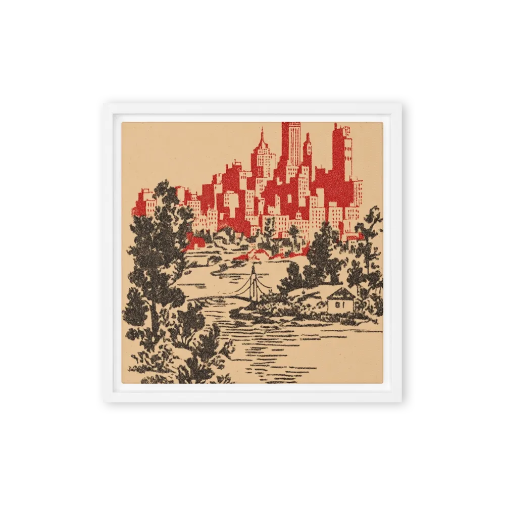 Urban Horizon 
 Canvas | 26″x 26″
