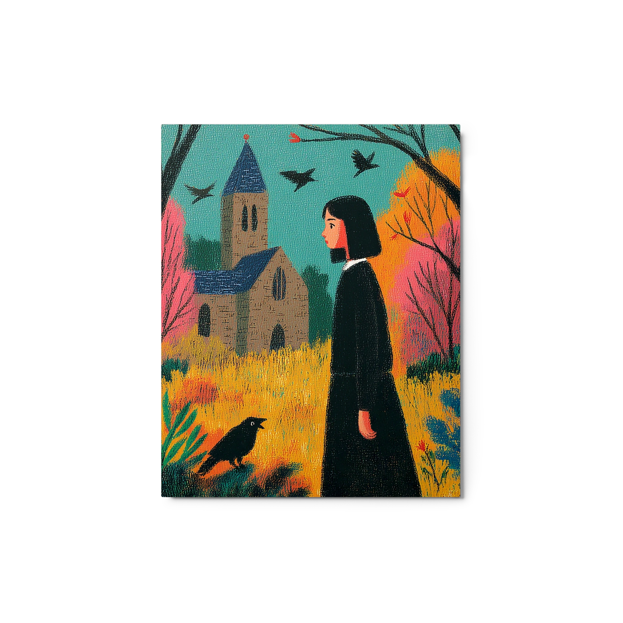 Autumnal Church Path