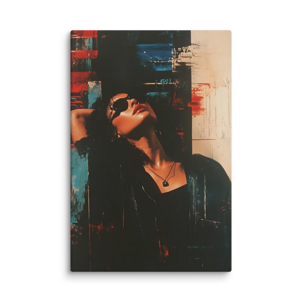 Resplendent Abstract Portrait 
 Canvas | 32″x 48″
