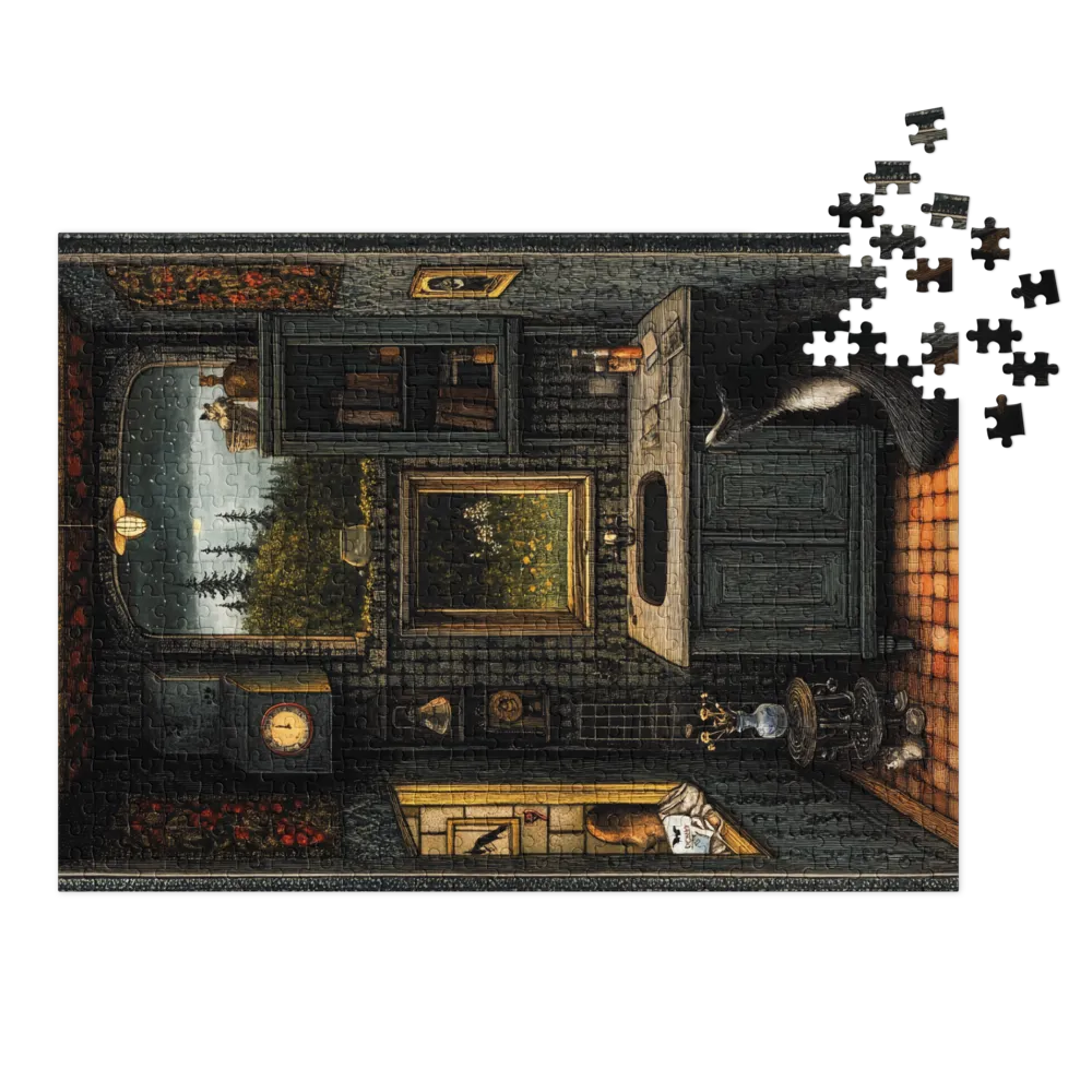 O Companheiro Vigilante 
 Puzzle em caixa de metal