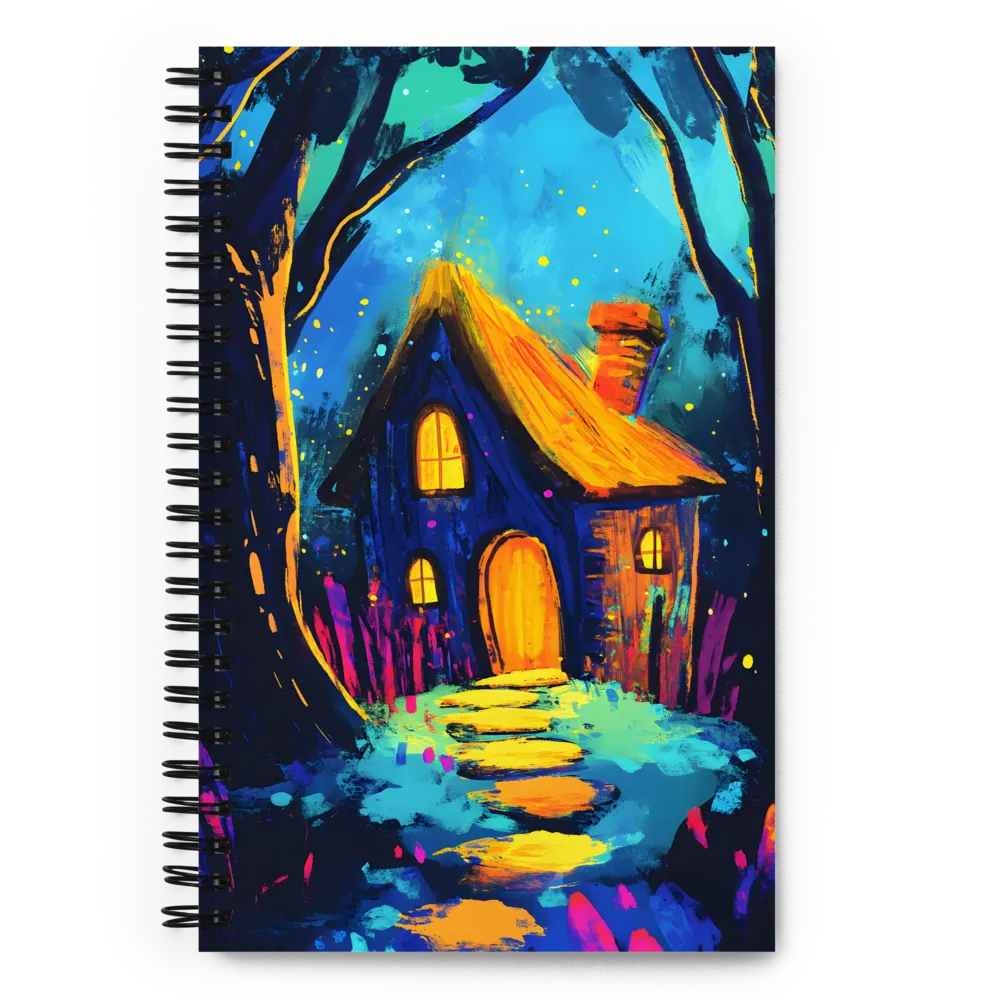 Enchanted Forest Dwelling 
 Spiral Notebook | 140 pages