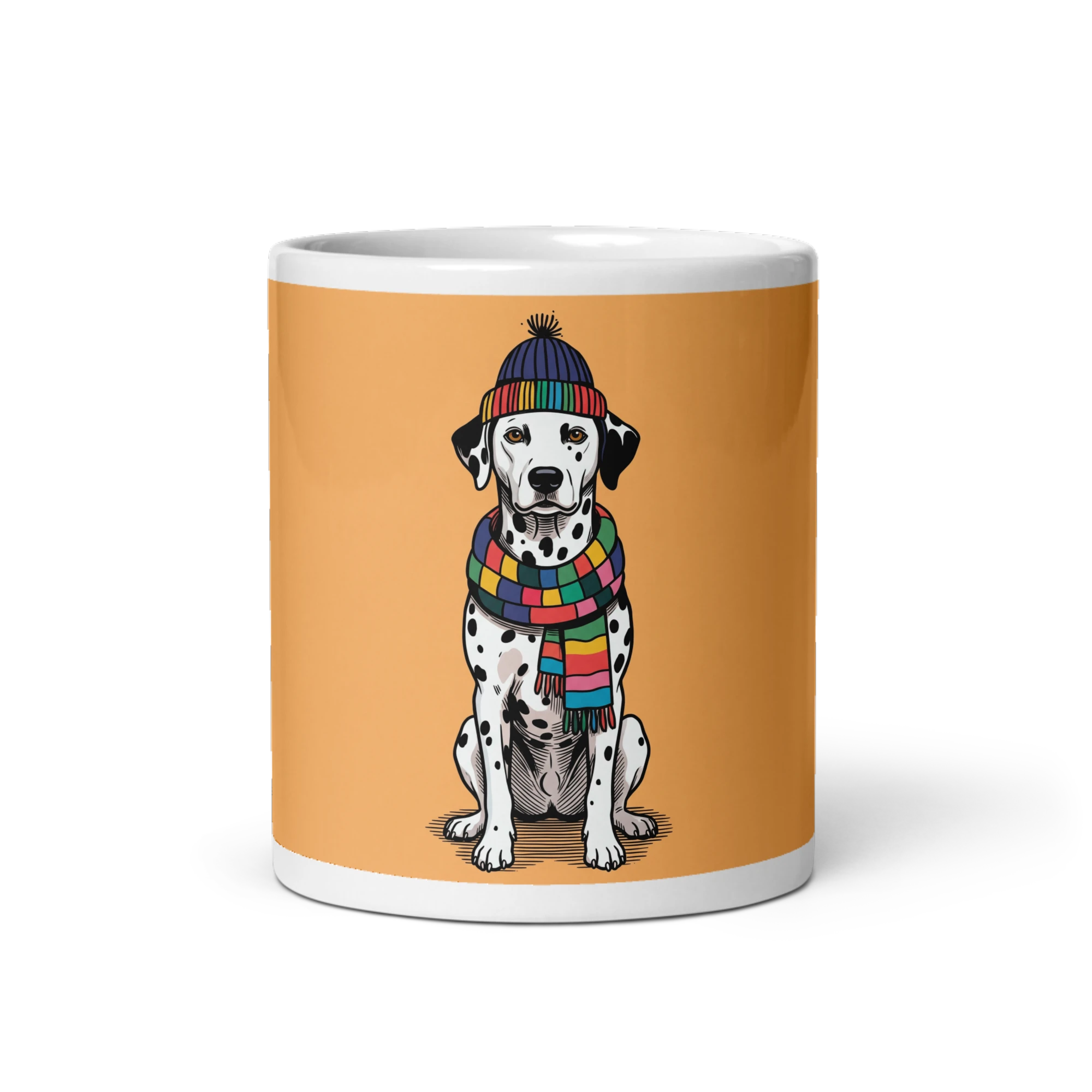 Winter Pop Art — Beanie & Scarf — Mug