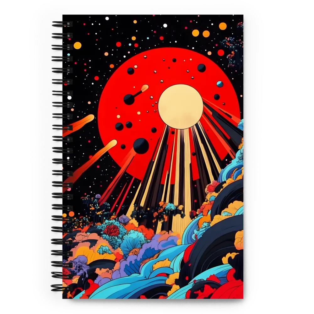 Celestial Bloom 
 Spiral Notebook | 140 pages