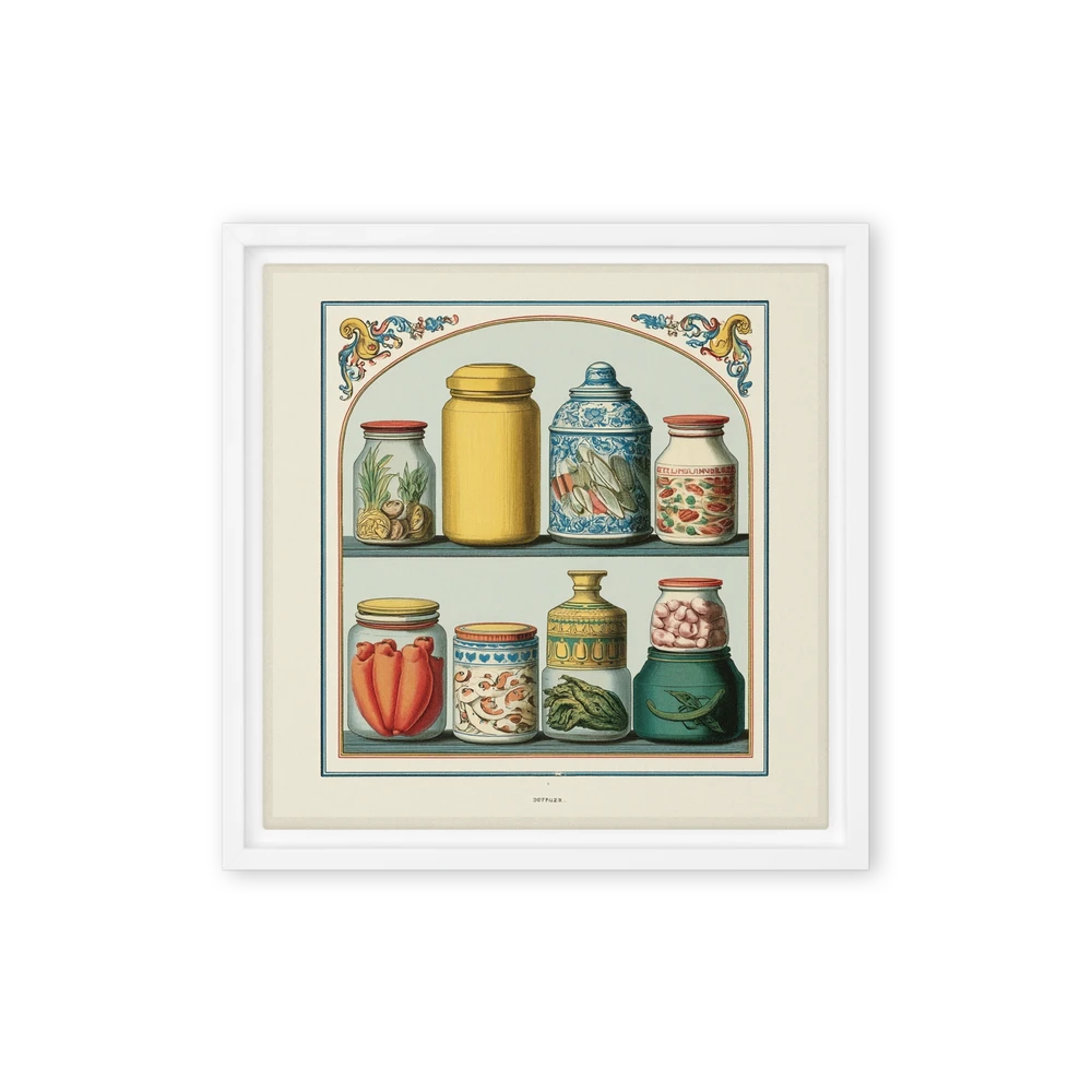 Preserved Botanical Jars | Art Print